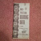 Vintage 1949 UMS Anti-Friction Bearing Data Catalog A-357 070716523
