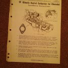 1950 YF Ciimatic Control Car for Chevroet Installations  (1 Page) 070716560