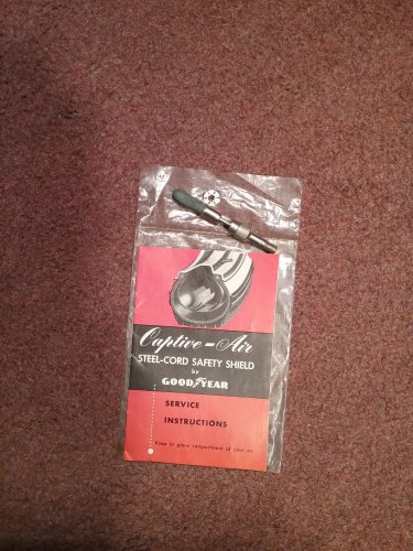 Vintage Captive-Air Steel-Cord Safety Shield by Good Year Service and Tool 070716621
