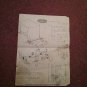 Single Page Exploded View Craftsman Caster Set Model 335.7434  070716632