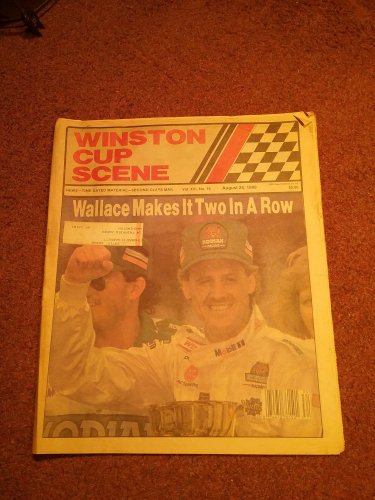 August 24, 1989 Winston Cup  Scene  Magazine NASCAR WALLACE 070716682