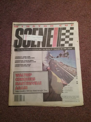 September 28, 1989 Winston Cup  Scene  Magazine NASCAR WALTRIP 070716683