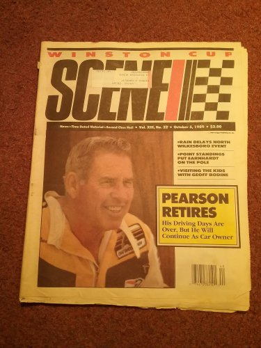 Oct 5,  1989 Winston Cup Scene Magazine NASCAR PEARSON  070716684