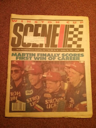 Oct 26, 1989 Winston Cup Scene Magazine NASCAR MARTIN 070716686