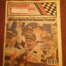 July 6, , 1989 Grand National Scene Magazine NASCAR Allison 070716688