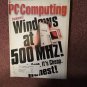 Vintage Magazine Pc Computing , Windows at 500 MHZ 070716746