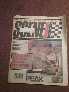 September 21, 1989 Winston Cup Scene Magazine, Nascar, E arnhardt 070716661
