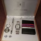 Vintage Calvin Hill Watch, Wallet, Pen Set