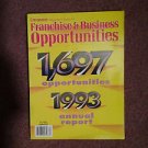 Entrepeneur Magazine Franchise & Business Ops 1993 Report 070716651
