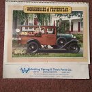 Vintage 1989 Workhorses of Yesteryear Calendar, Local Ads, Wheeling   070716452