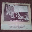 Vintage 1975 The American Album Calendar Harley Ad, Local Ad 070716454