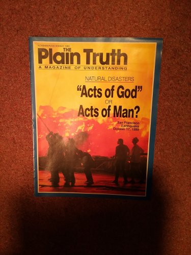 Plain Truth Magazine, November/December 1990, Acts Of God  70716790