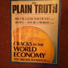 Plain Truth Magazine, Jan 1988 Cracks in The World Economy 70716807