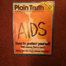 Plain Truth Magazine, March 1988 Aids 70716822