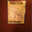 Plain Truth Magazine, August 1988 Today's Families  70716829