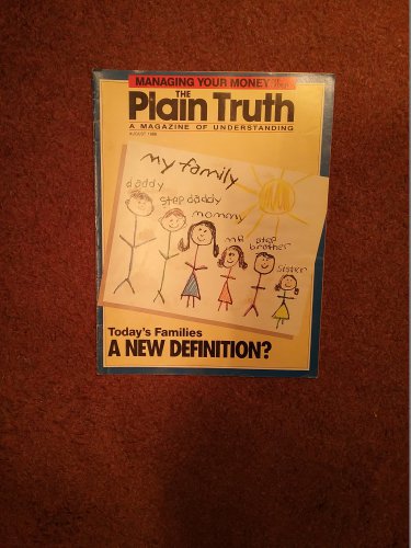 Plain Truth Magazine, August 1988 Today's Families  70716829