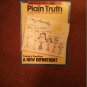 Plain Truth Magazine, August 1988 Today's Families  70716829