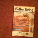 Ideas for Better Living, Sept  1992 Vol 37 No 1 Locals ads Parkersburg WV 070716903