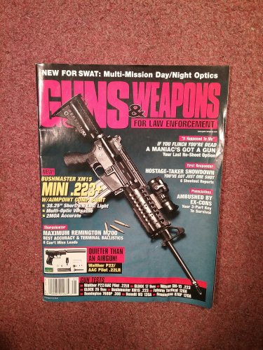 Guns & Weapons for Law Enforcement Magazine , Jan 2004 Bushmaster 0707161018