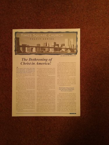 Times Square Church, Pulpit Series Newletter, Sept 1, 1997 707161082
