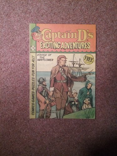 Captain D'S Children's magazine, Voyage of the Mayflower  707161101