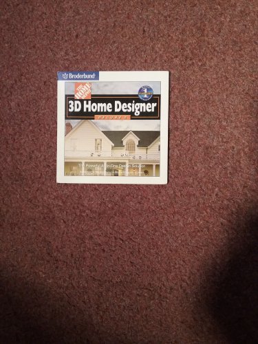The Home Depot, 3D Home Designer CD Deluxe  0707161415