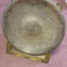 18" Unmarked, Vintage Silver Plate Serving Tray ROUND  M09241644