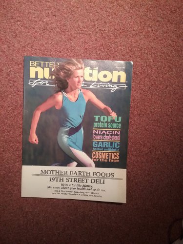Better Nutrition Magazine, August 1992, Garlic Herbal Antibotic  0707161493