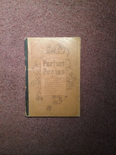 1905 Perfect Praise,  Hymnal  707161503
