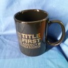 Nice Logo Coffee Cup, Gold Leaf Title First Agency  ,skuM092416192