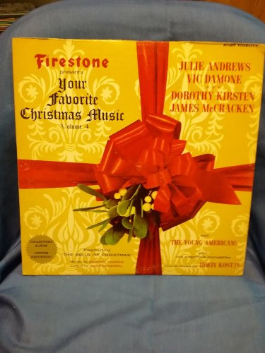 Vinyl Record Firestone Presents your Favorite Christmas Music VOl 4 VG/VG M092416275