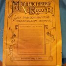 Manufacturer's Record May 3,1900 Southern Railroad and Financial Newspaper