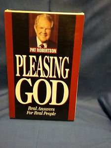 NEW ~ Pleasing God by Pat Robertson 700 club CBN 2 - Audio Cassettes 0707161644