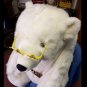 RARE 1995  LG  2 FT' Polar Bear, POLARIS MASCOT, Bear E. Warm, INCENTIVE DISPLAY