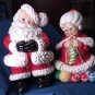 Tall Large Vintage Plaster Santa Ms Claus Atlanta Christmas Mold Bright Memories