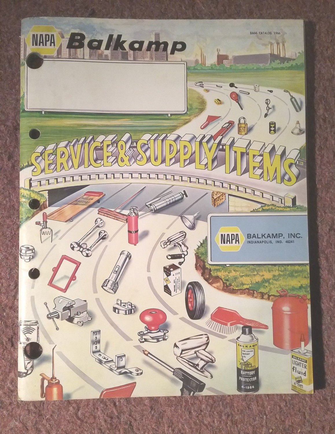 1966 Napa Balkamp Service and Supply Shopper BA66