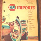 1976 NAPA Imports Catalog No. 4001 Austin Capri Datsun Fiat MG, MGB, Opel More
