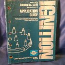 1991 Standard Motor Ignition Parts Catalog IA-91 Cars Trucks Weatherly 512