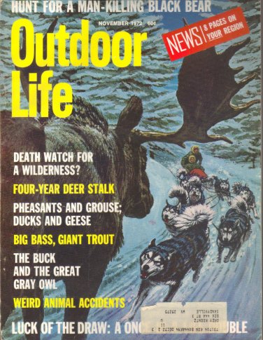 Outdoor Life Magazine 75th Yeard November 1972 INV1704