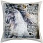 Pillow Decor - The Love of Horses Stallion 17x17 Throw Pillow