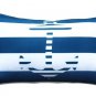Pillow Decor - Blue Anchor Nautical Throw Pillow 12X20 - SKU: PD2-0040-01-92