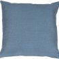 Pillow Decor - Tuscany Linen Wedgewood Blue 20x20 Throw Pillow