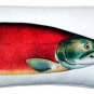 Pillow Decor - Salmon Fish Pillow 12x20  - SKU: PD2-0010-01-92