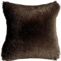 Pillow Decor - Soft Plush Brown 20x20 Throw Pillow - SKU: MD1-0063-02-20