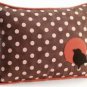 Pillow Decor - Bird Polka Dot Decorative Throw Pillow - SKU: GC1-0003-01-62