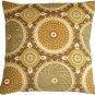 Pillow Decor - Bohemian Medallion Mulberry 20x20 Throw Pillow