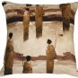 Pillow Decor - Masai Warrior 22x22 Brown Throw Pillow - SKU: VB1-0013-01-22