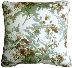 Pillow Decor - Brookside Garden Green 17x17 Throw Pillow  - SKU: PC1-0026-01-17