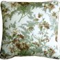 Pillow Decor - Brookside Garden Green 17x17 Throw Pillow - SKU: PC1-0026-01-17