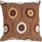 Pillow Decor - Pods in Chocolate Throw Pillow - SKU: PA1-0068-01-17